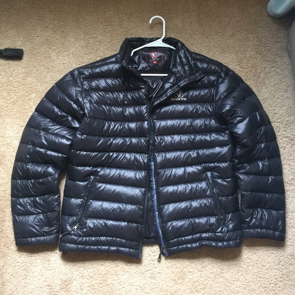 Down Jacket size M Black Yak
